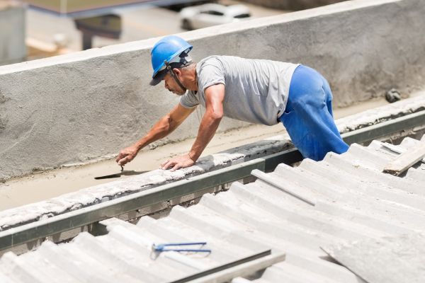 Shingle roof replacement in Glendale showing tear-off process